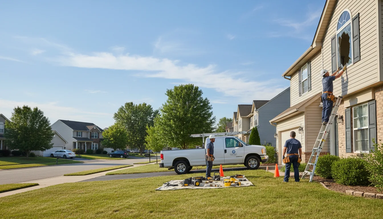 Expert window installer providing residential service in Linden, AL